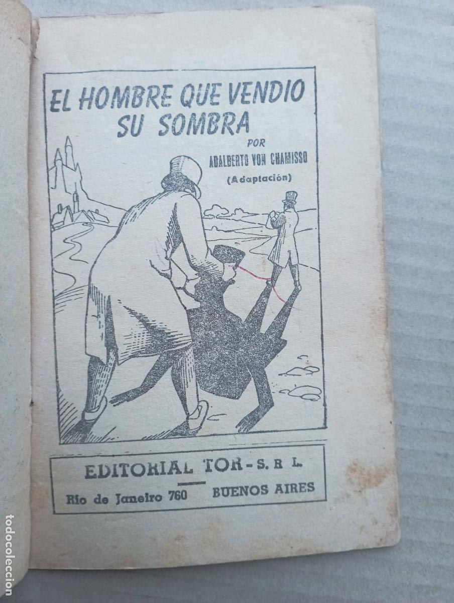 Libros de segunda mano: CUENTO , EL HOMBRE QUE VENDI&Oacute; SU SOMBRA - Foto 3