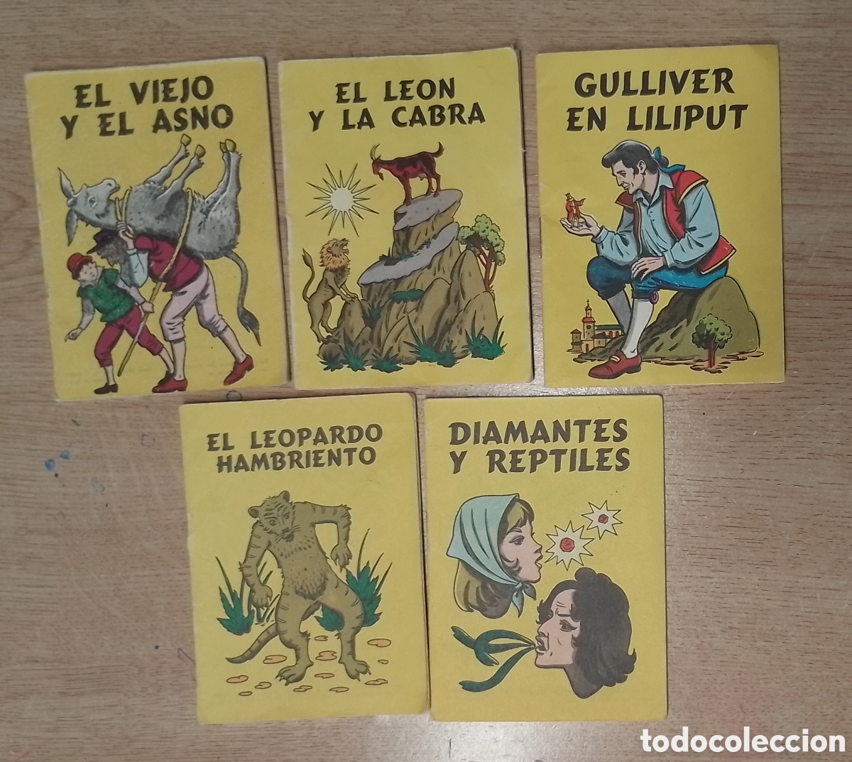 Libros de segunda mano: Lote de 5 t&iacute;tulos. Colecci&oacute;n Susaeta 1969.