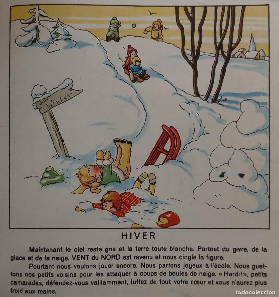Libros de segunda mano: ANTIGUO CUENTO FRANCES (LAS ESTACIONES DEL A&Ntilde;O ) de la d&eacute;cada de los 50 - Foto 4