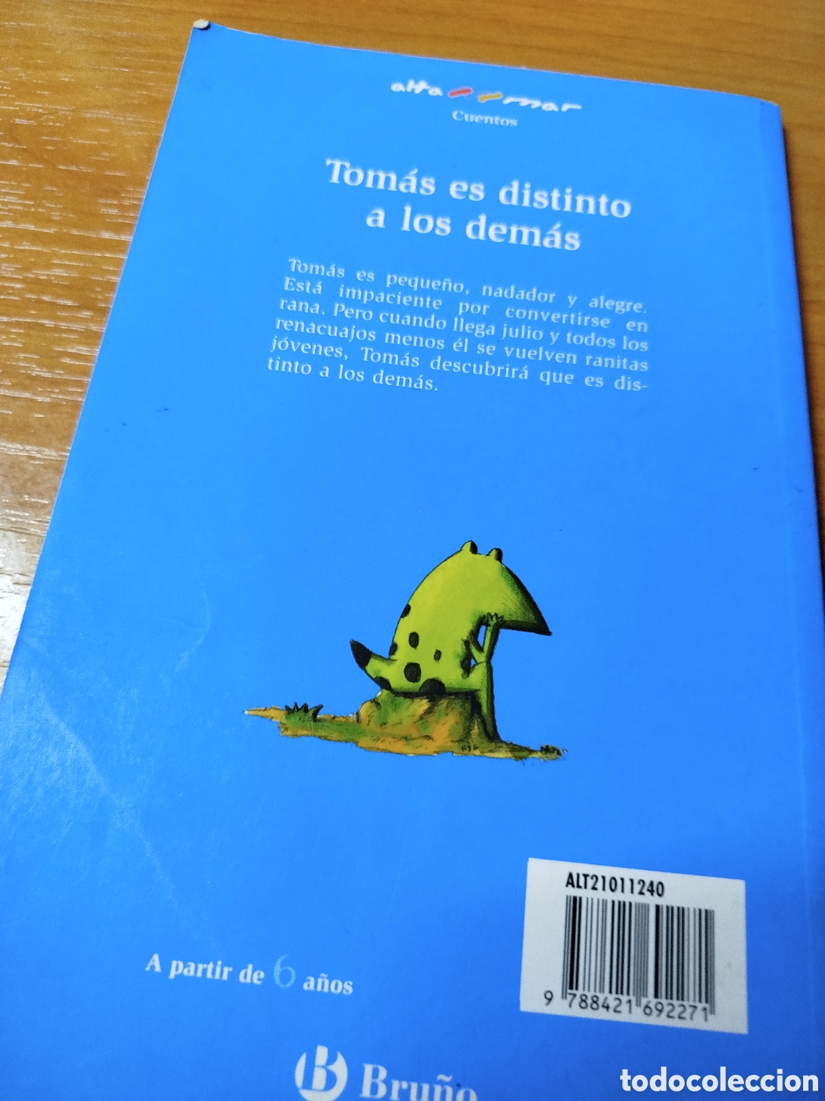 Libros de segunda mano: Tom&aacute;s es distinto a los dem&aacute;s. Concha L&oacute;pez nav&aacute;ez. Bru&ntilde;o. - Foto 2