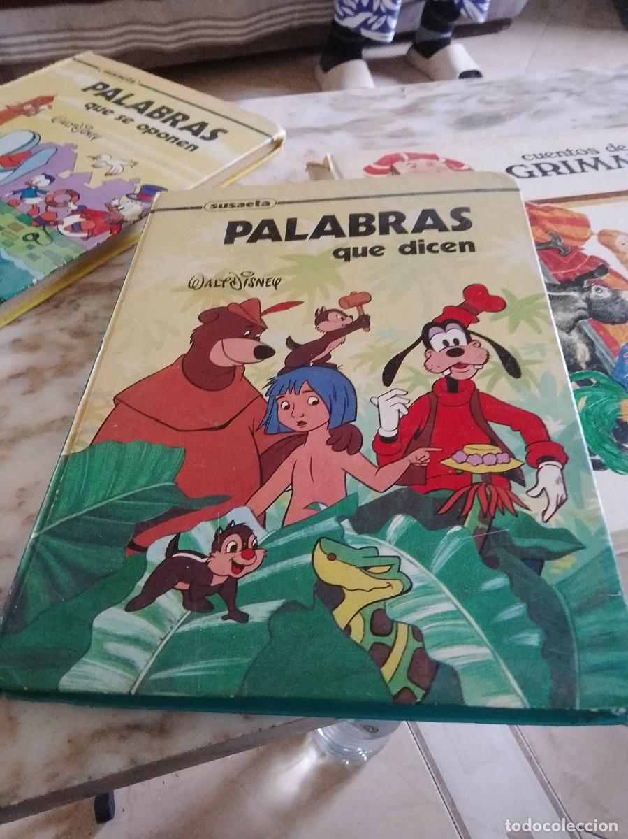 Libros de segunda mano: Palabras que dicen walt Disney - Foto 1