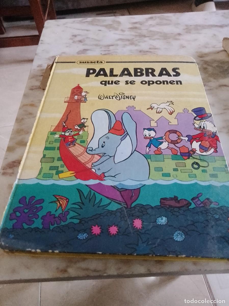 Libros de segunda mano: Palabras que dicen walt Disney - Foto 1