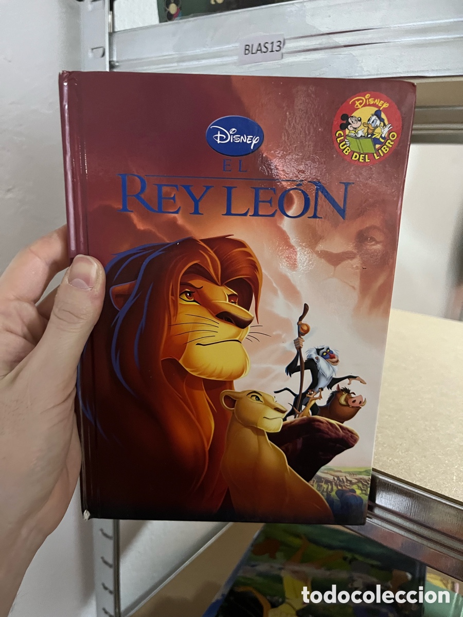 Libros de segunda mano: Blas13 el rey leon - Disney club del libro - Foto 1