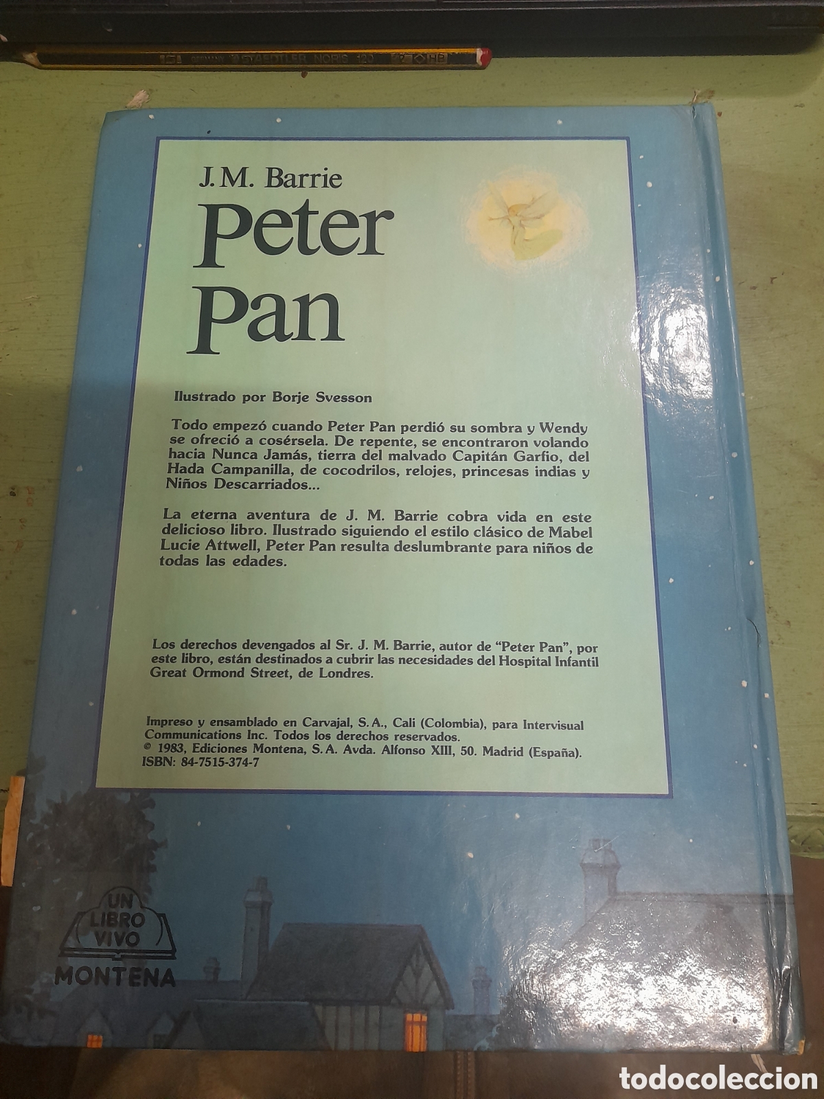 Libros de segunda mano: Peter Pan por J.M.Barrie del 1983 - Foto 2