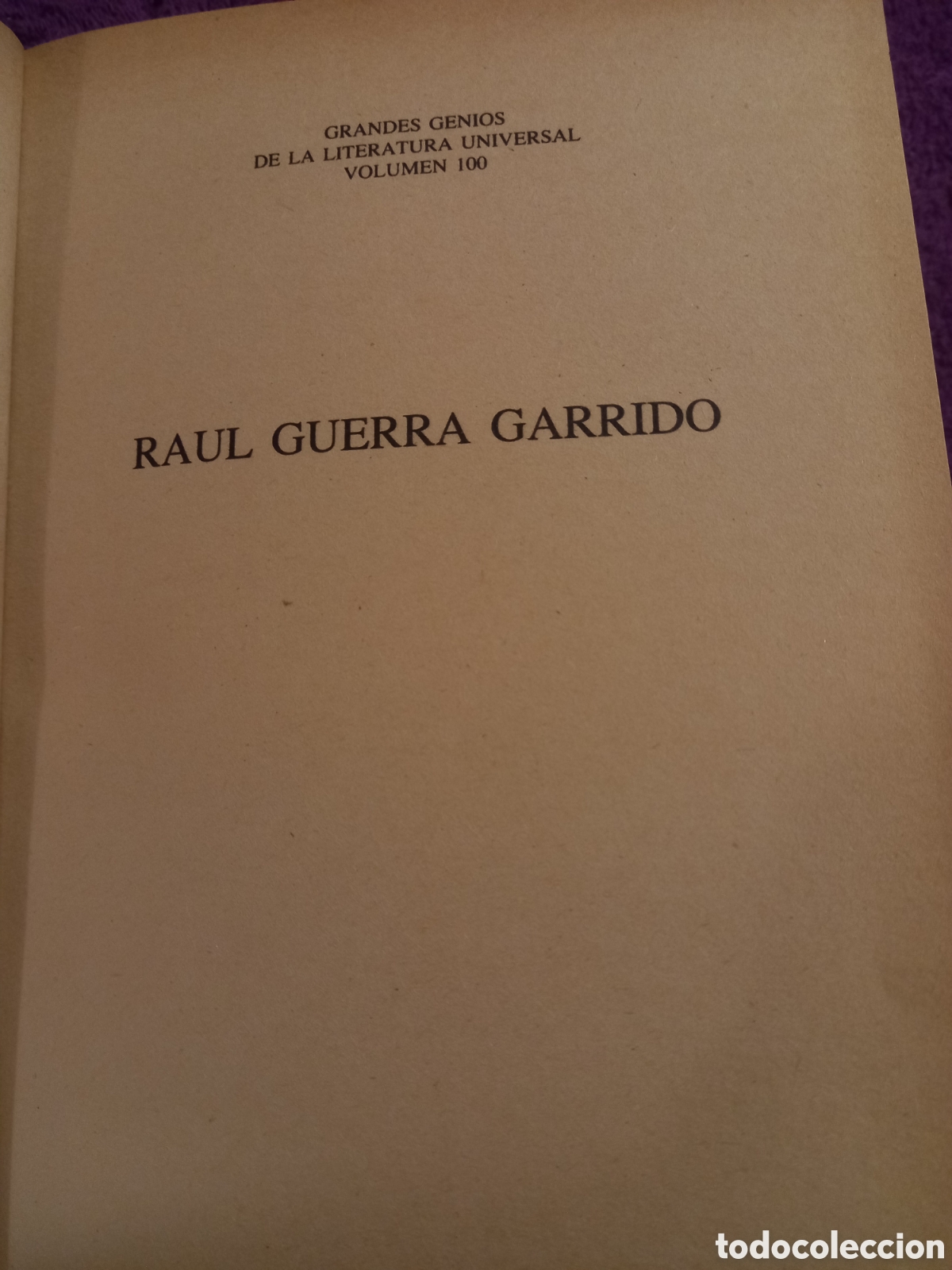 Libros de segunda mano: Antolog&iacute;a de cuentos. Ra&uacute;l Guerra. - Foto 7