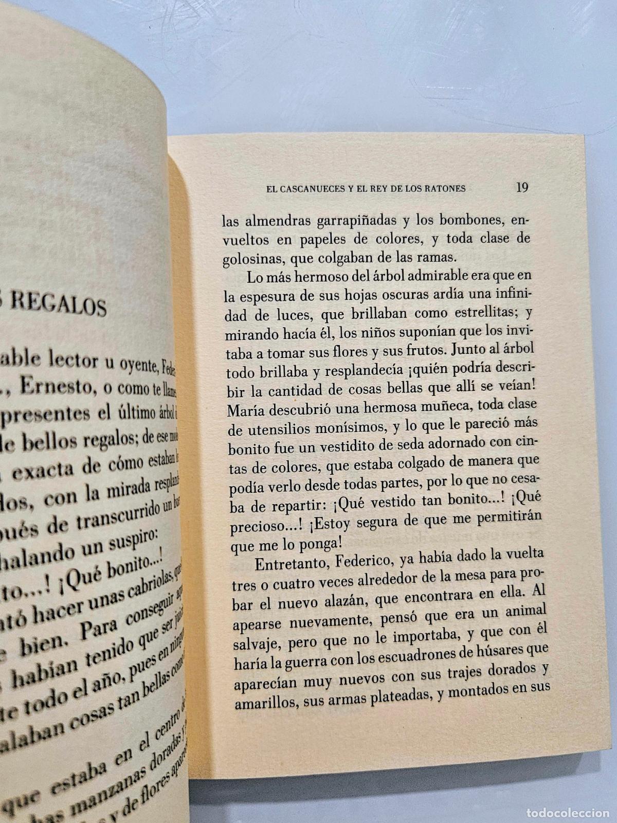 Libros de segunda mano: El cascanueces y el rey de los ratones | E. T. A. Hoffmann | Ola&ntilde;eta, Editor 1988 - Foto 4