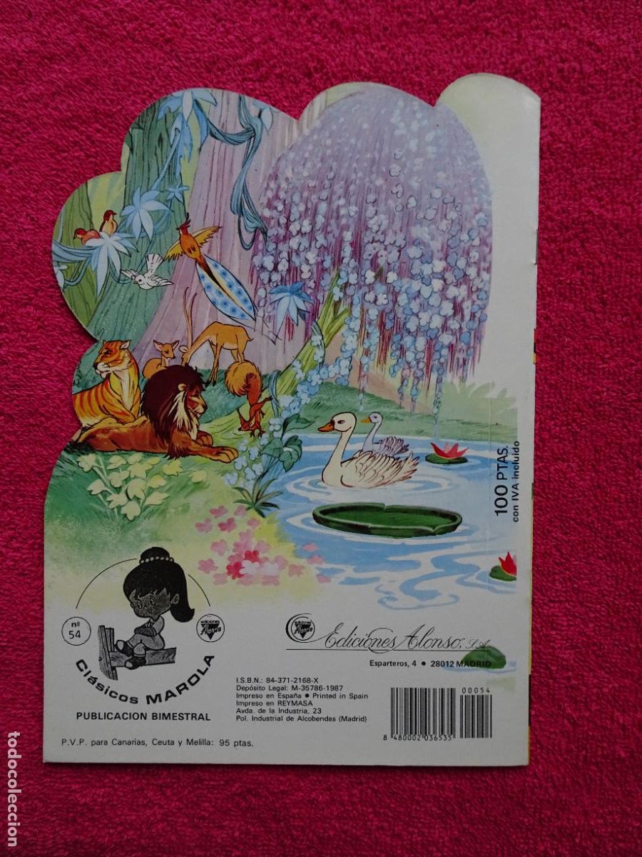Libros de segunda mano: el ladr&oacute;n de colores cuento jorge werffeli ediciones alonso 1987 - Foto 3