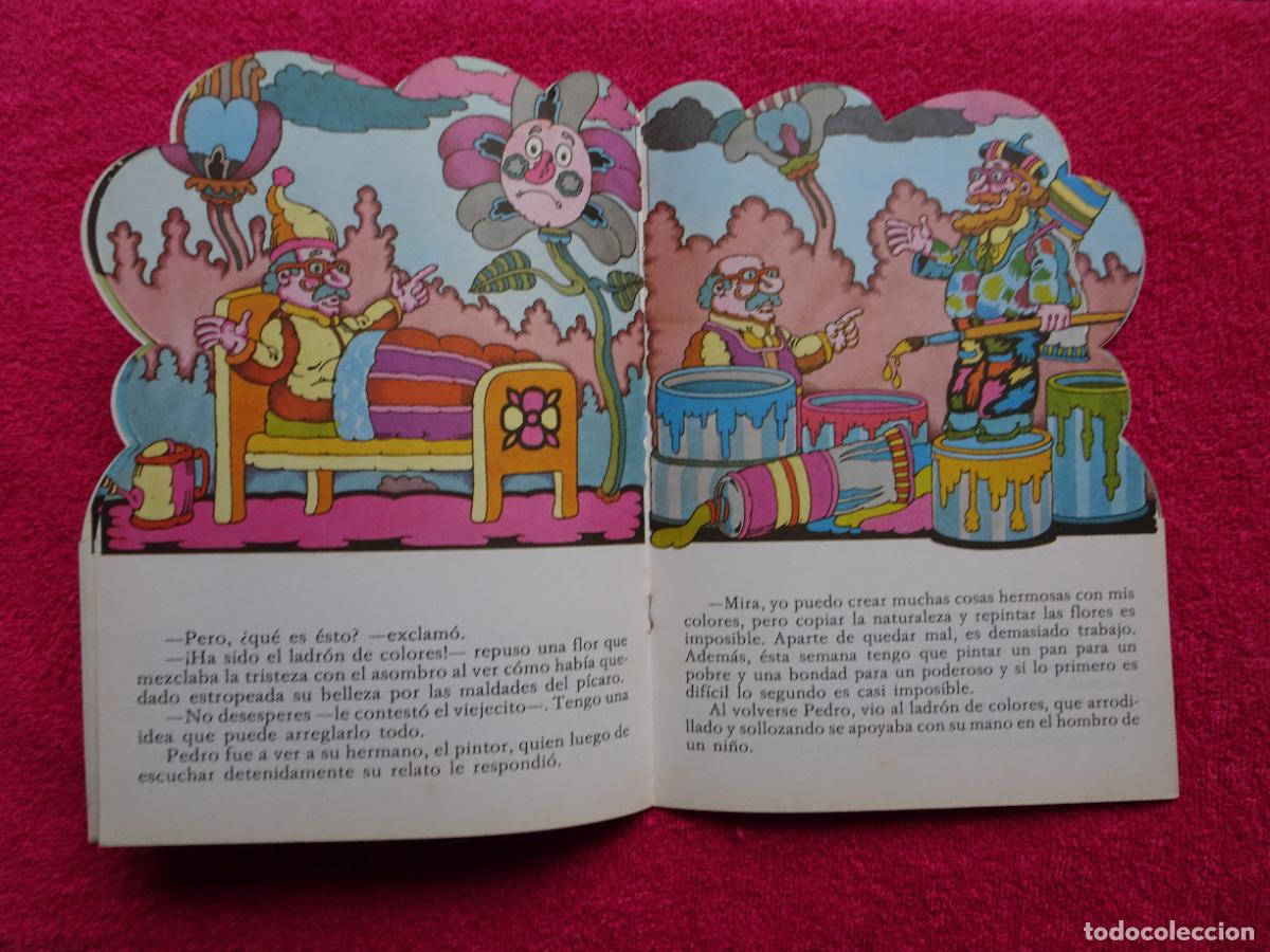 Libros de segunda mano: el ladr&oacute;n de colores cuento jorge werffeli ediciones alonso 1987 - Foto 2