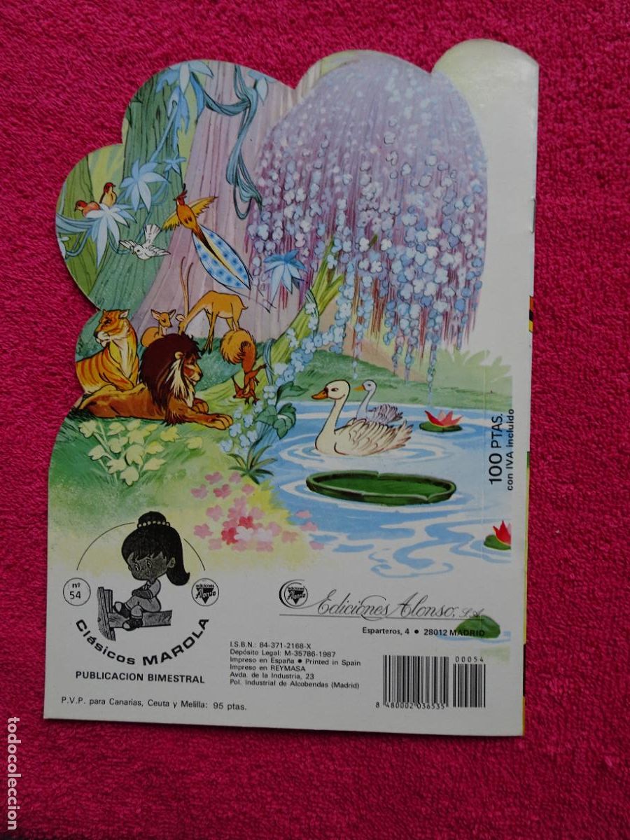 Libros de segunda mano: el ladr&oacute;n de colores cuento jorge werffeli ediciones alonso 1987 - Foto 3