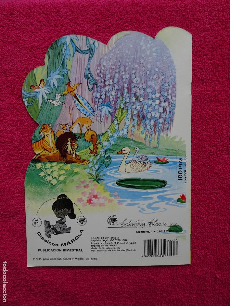 Libros de segunda mano: el ladr&oacute;n de colores cuento jorge werffeli ediciones alonso 1987 - Foto 3