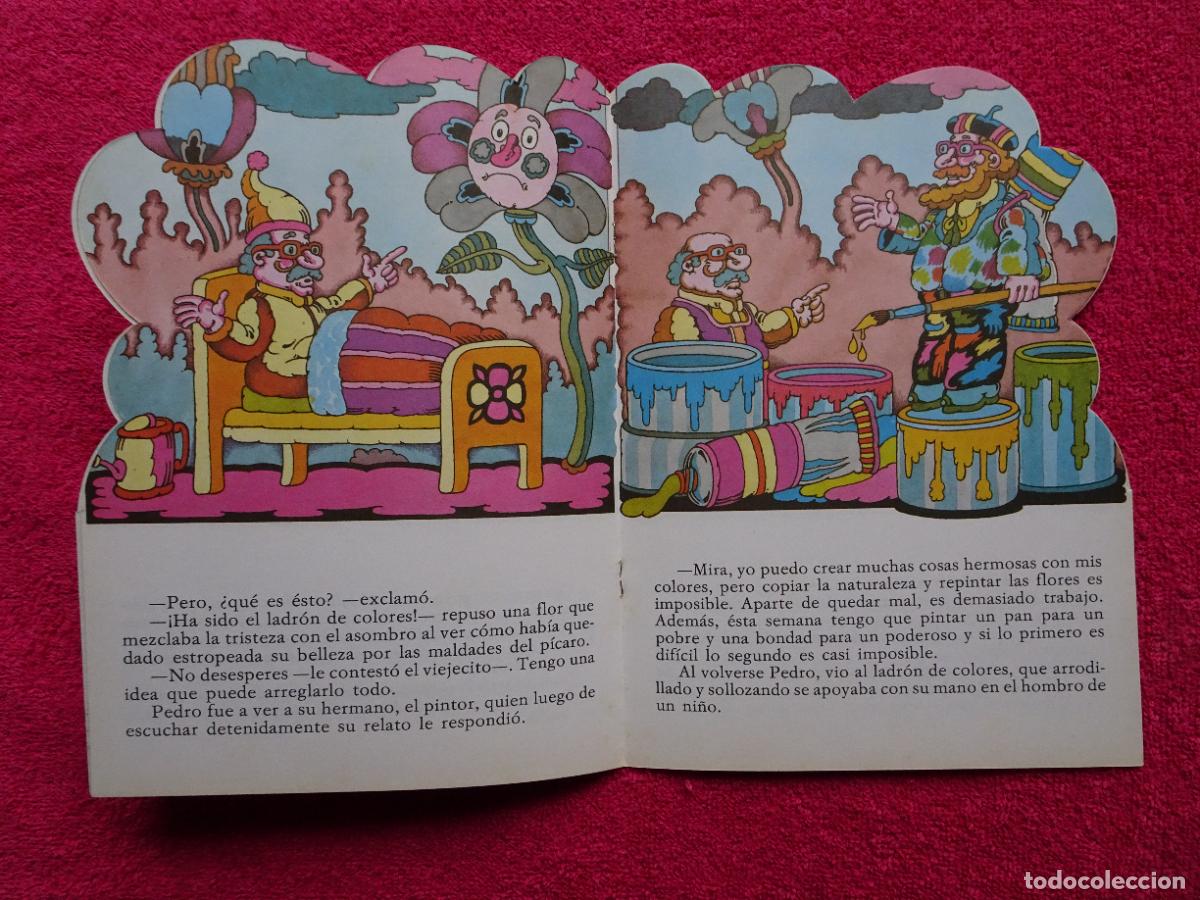 Libros de segunda mano: el ladr&oacute;n de colores cuento jorge werffeli ediciones alonso 1987 - Foto 2