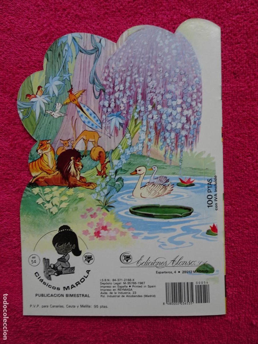 Libros de segunda mano: el ladr&oacute;n de colores cuento jorge werffeli ediciones alonso 1987 - Foto 3
