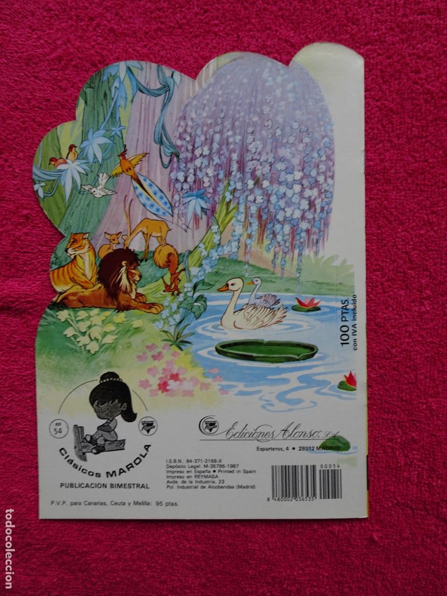 Libros de segunda mano: el ladr&oacute;n de colores cuento jorge werffeli ediciones alonso 1987 - Foto 3