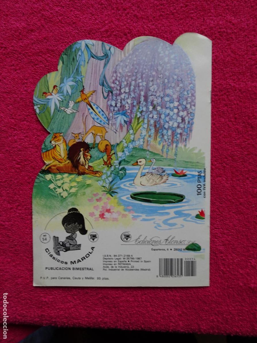 Libros de segunda mano: el ladr&oacute;n de colores cuento jorge werffeli ediciones alonso 1987 - Foto 3