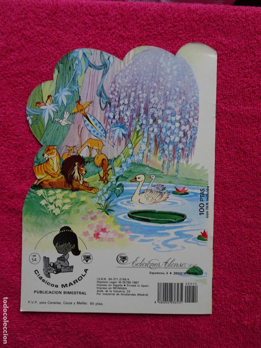 Libros de segunda mano: el ladr&oacute;n de colores cuento jorge werffeli ediciones alonso 1987 - Foto 3