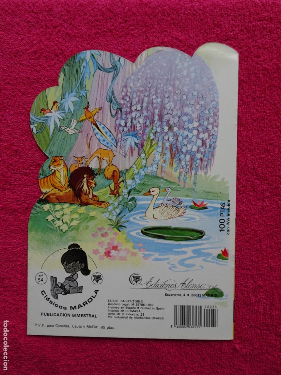 Libros de segunda mano: el ladr&oacute;n de colores cuento jorge werffeli ediciones alonso 1987 - Foto 3