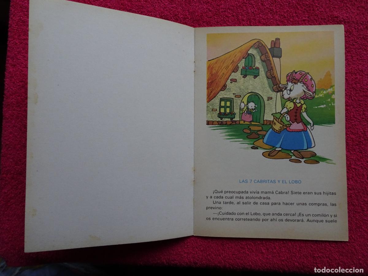 Libros de segunda mano: las 7 cabritas y el lobo cuento ediciones alonso 1984 - Foto 2