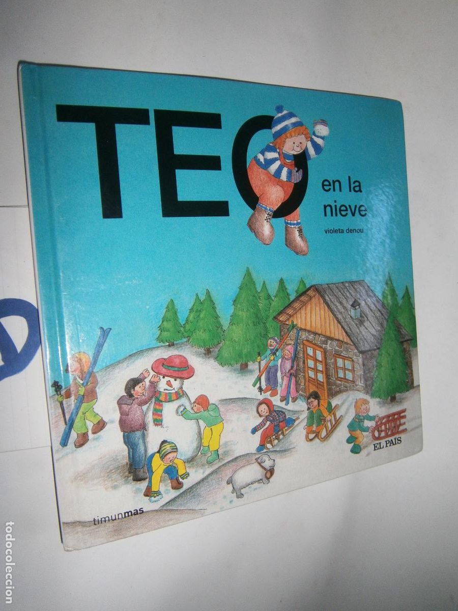 Libros de segunda mano: TEO EN LA NIEVE ---- - Foto 1