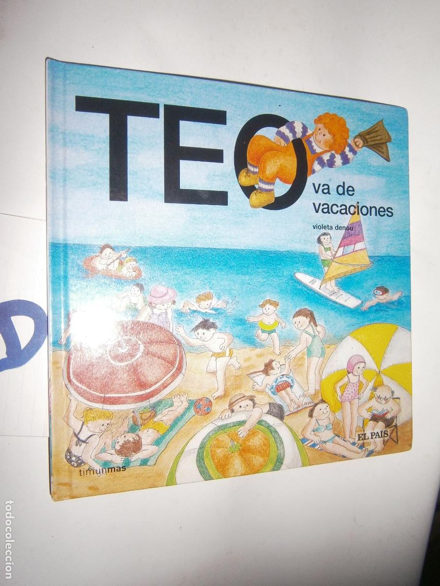 Libros de segunda mano: TEO VA DE VACACIONES - Foto 1