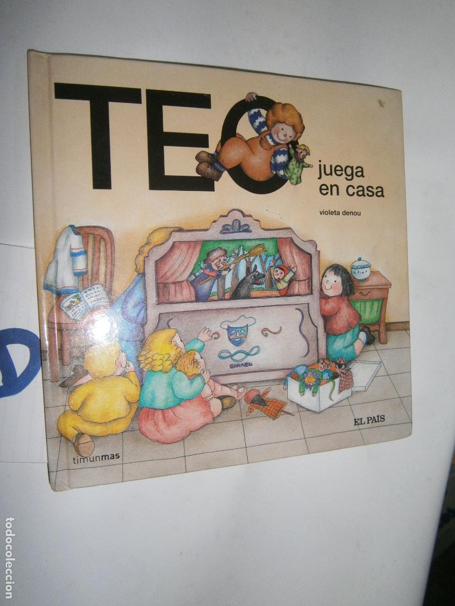 Libros de segunda mano: TEO JUEGA EN CASA --- - Foto 1