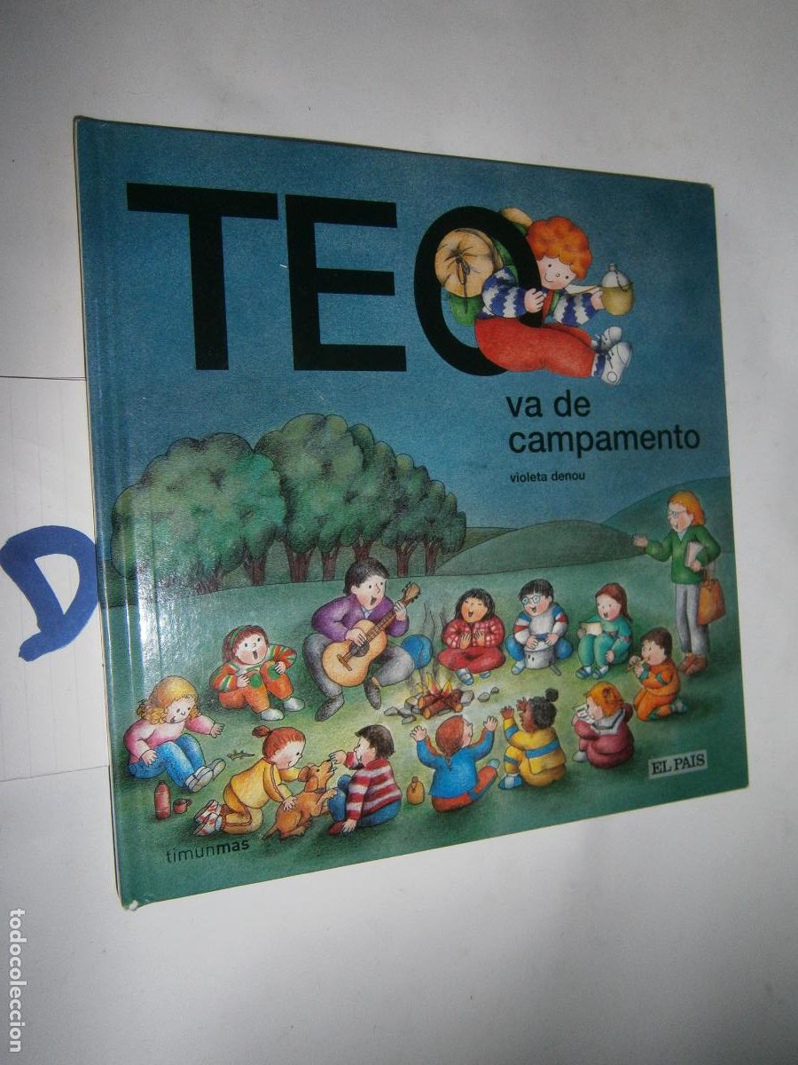Libros de segunda mano: TEO VA DE CAMPAMENTO - Foto 1