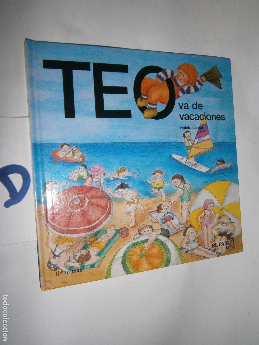 Libros de segunda mano: TEO VA DE VACACIONES - Foto 1