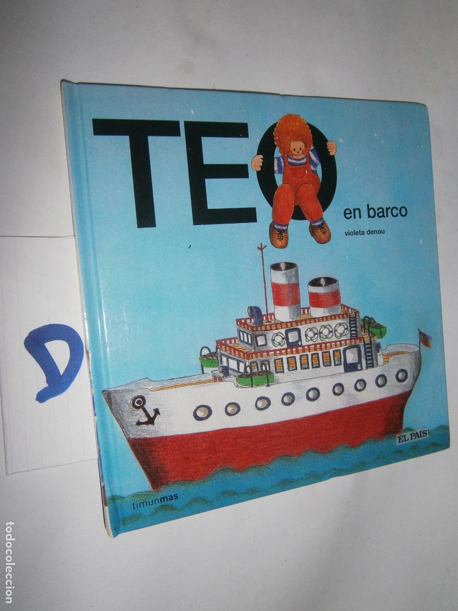 Libros de segunda mano: TEO EN EL BARCO ------ - Foto 1