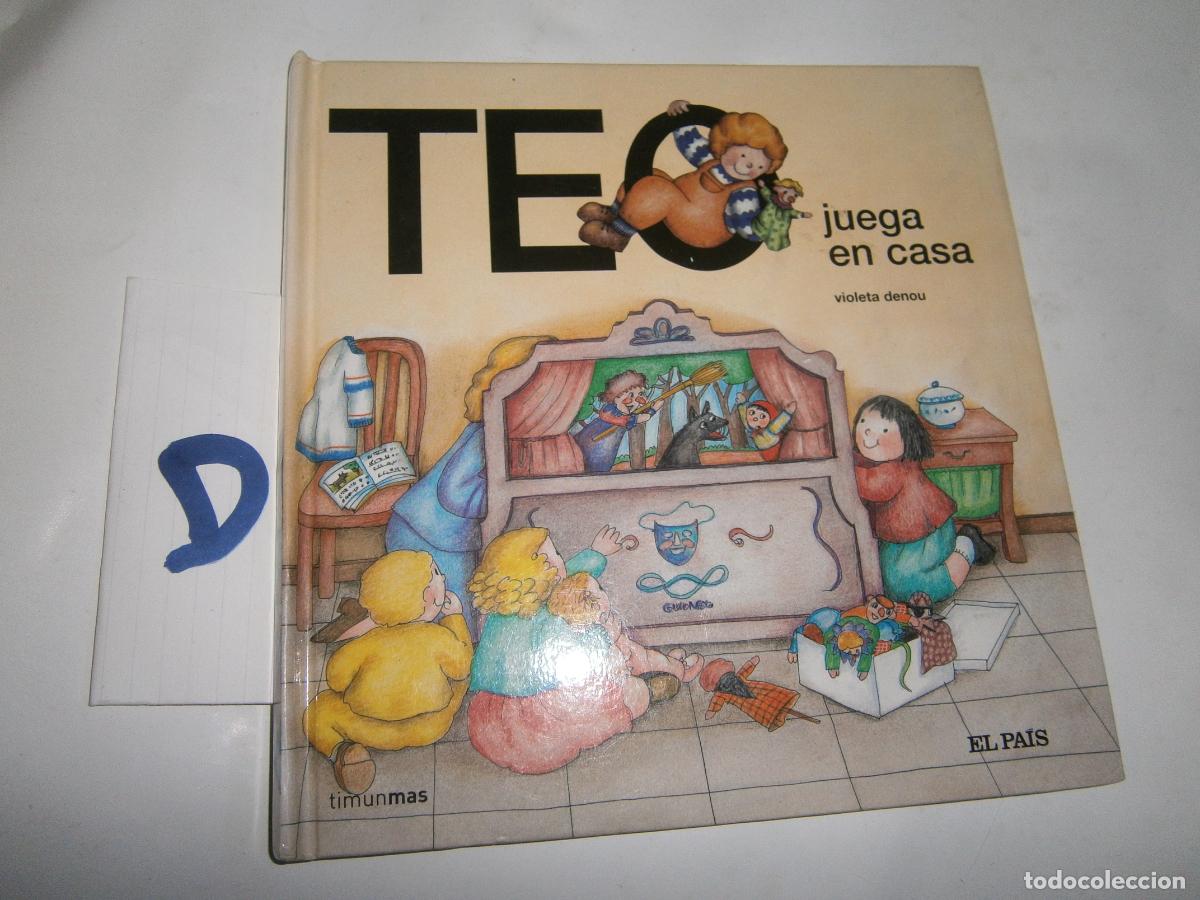 Libros de segunda mano: TEO JUEGA EN CASA --- - Foto 1