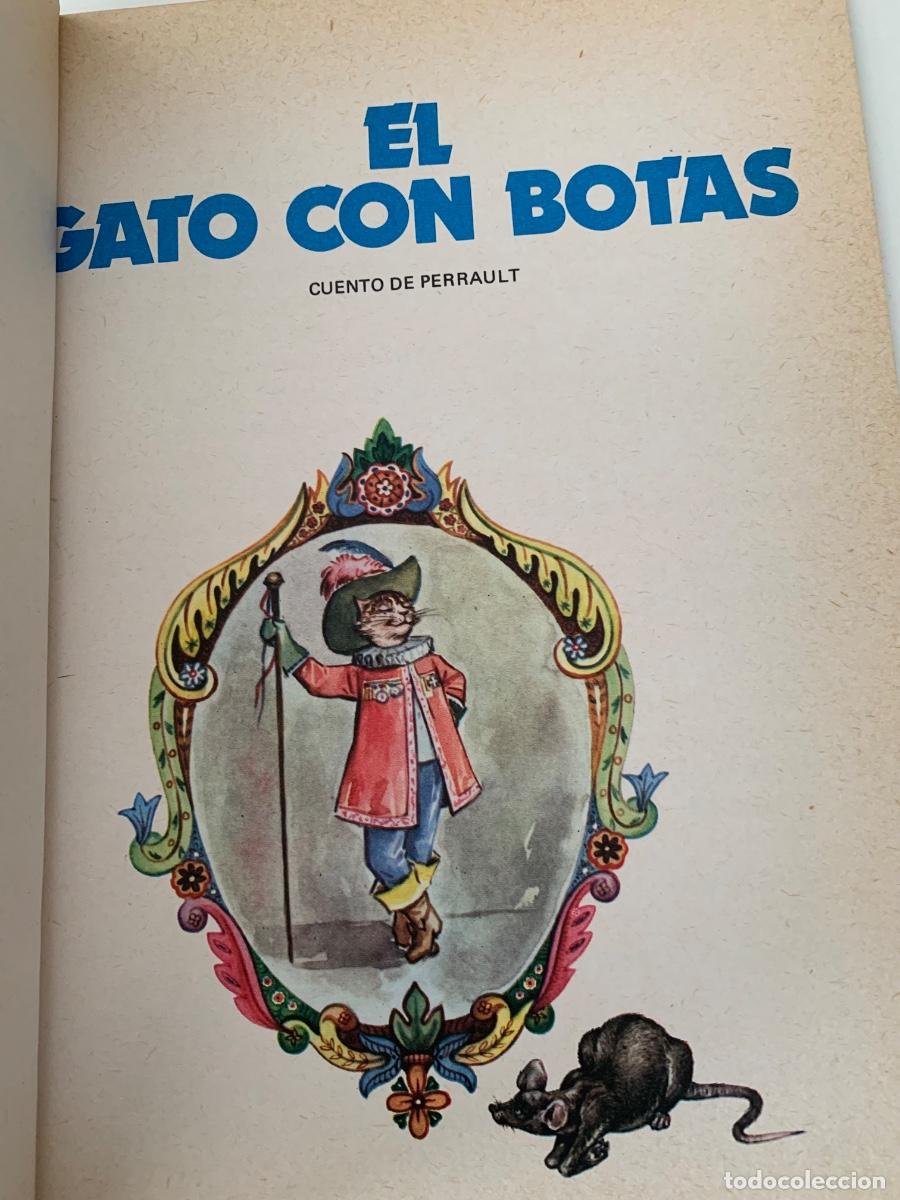 Libros de segunda mano: Cuentos de Perrault 1. El gato con botas . El ruise&ntilde;or - Foto 2