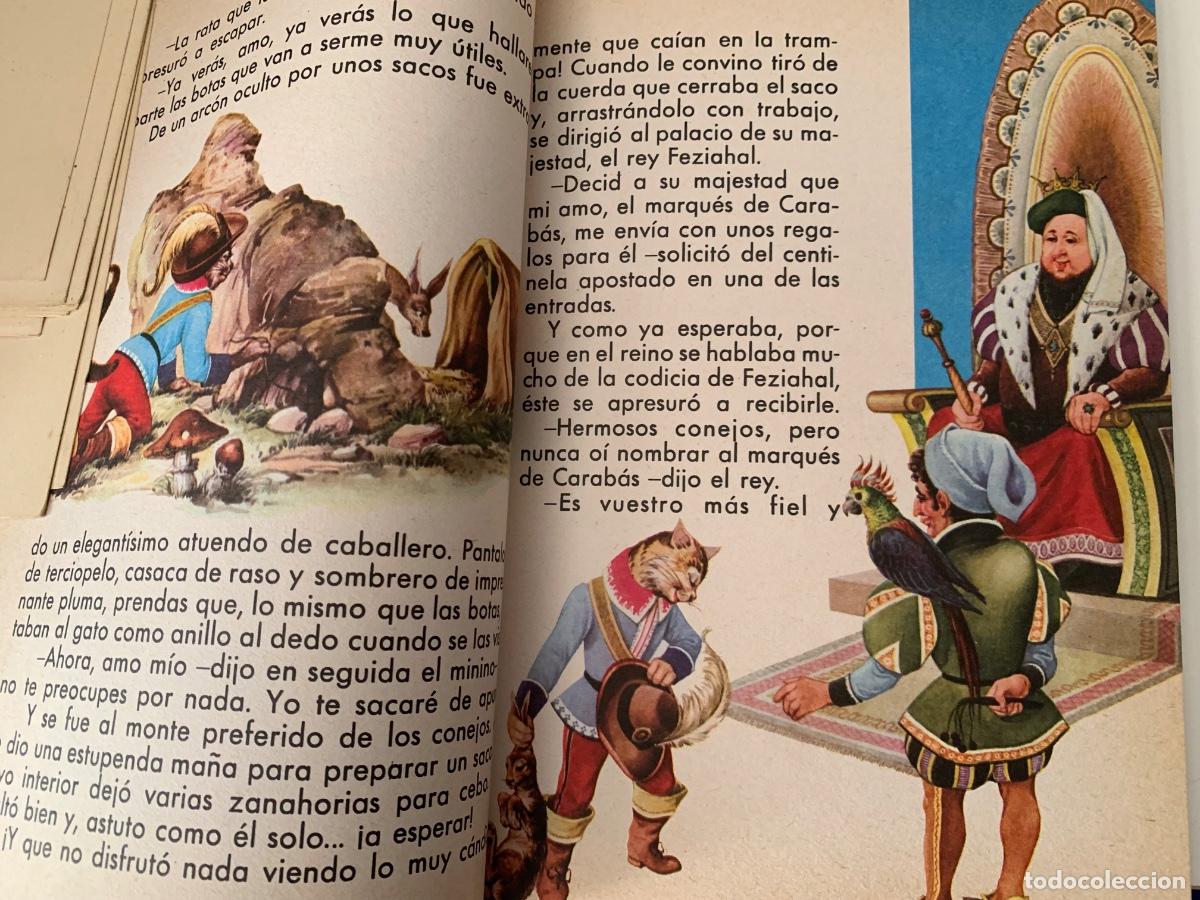 Libros de segunda mano: Cuentos de Perrault 1. El gato con botas . El ruise&ntilde;or - Foto 3