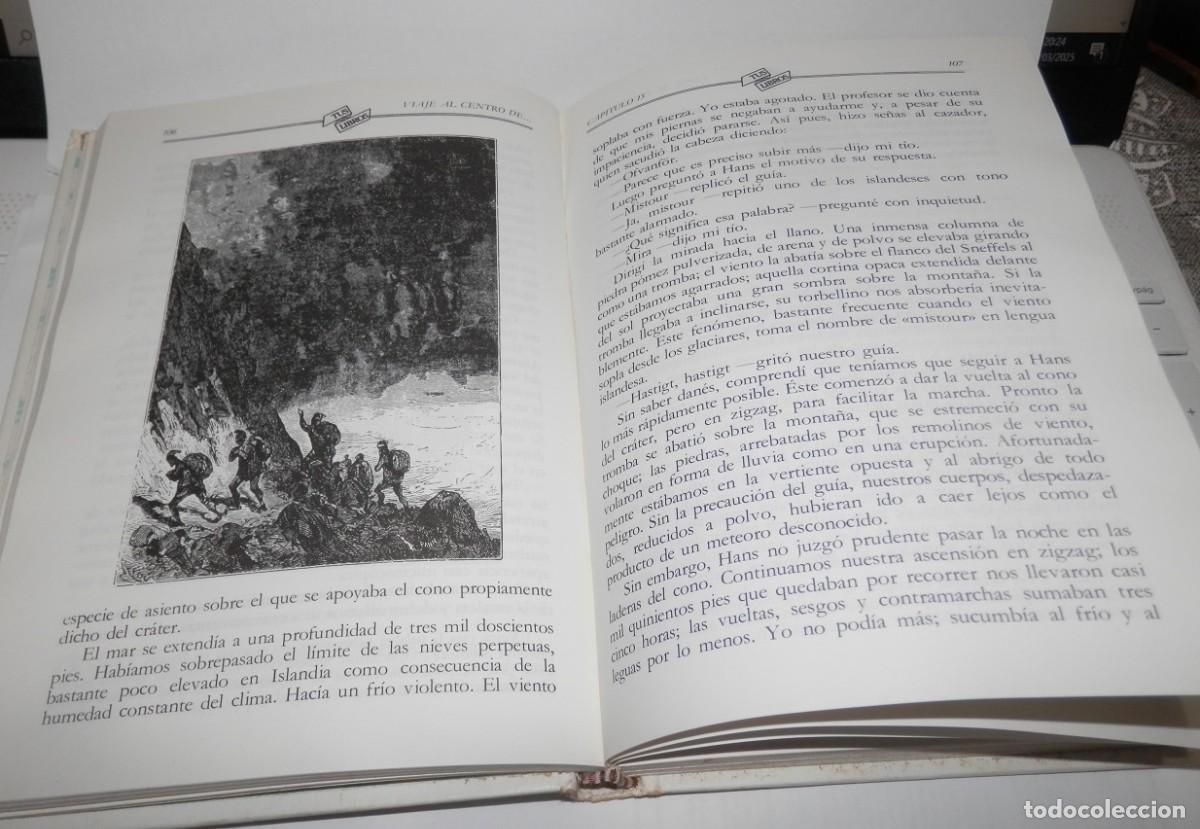 Libros de segunda mano: VIAGE AL CENTRO DE LA TIERRA - JULES VERNE - Foto 3