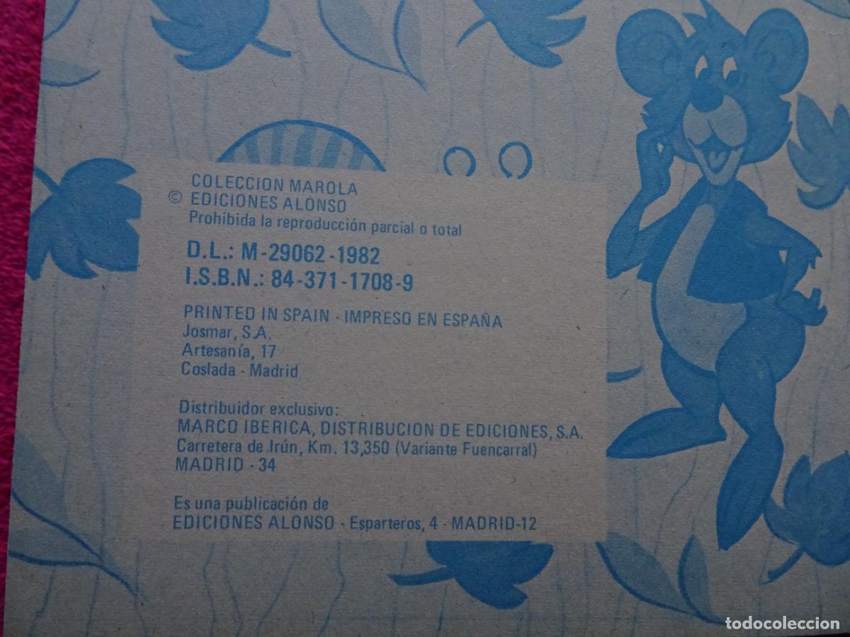 Libros de segunda mano: cuento el toque de la suerte alonso 1982 colecci&oacute;n marola - Foto 2