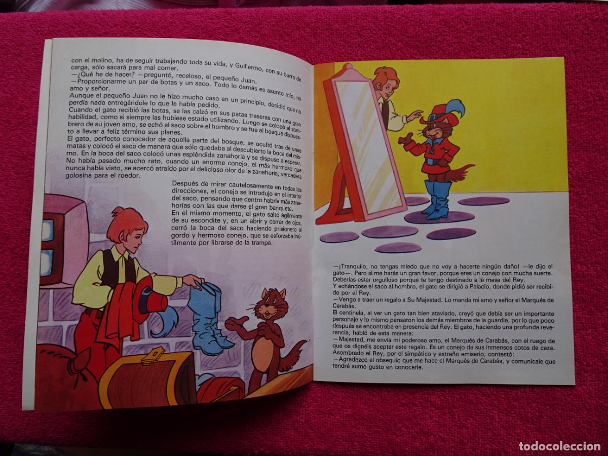 Libros de segunda mano: el gato con botas 2 editorial castellana 1981 - Foto 2