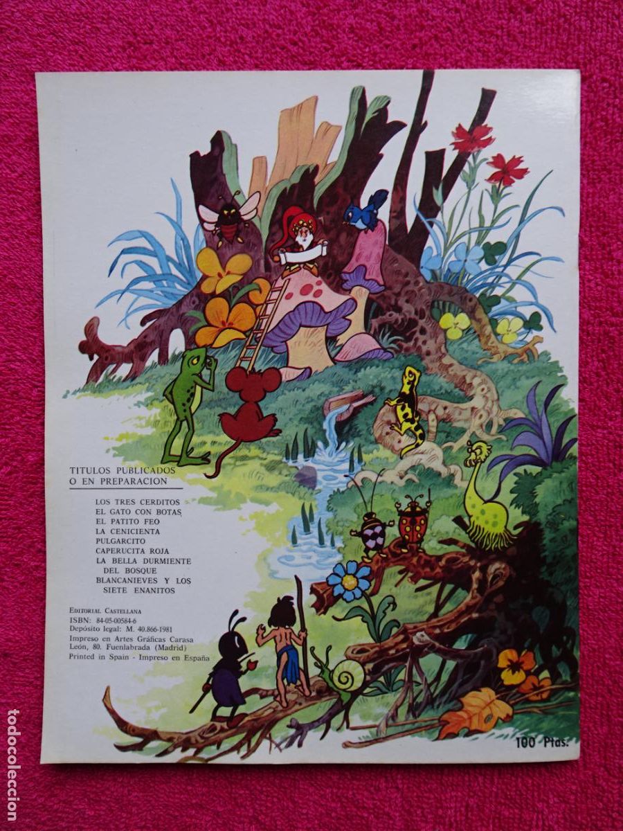 Libros de segunda mano: el gato con botas 2 editorial castellana 1981 - Foto 4