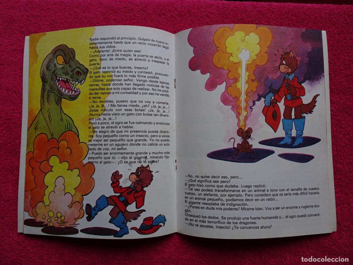 Libros de segunda mano: el gato con botas 2 editorial castellana 1981 - Foto 2