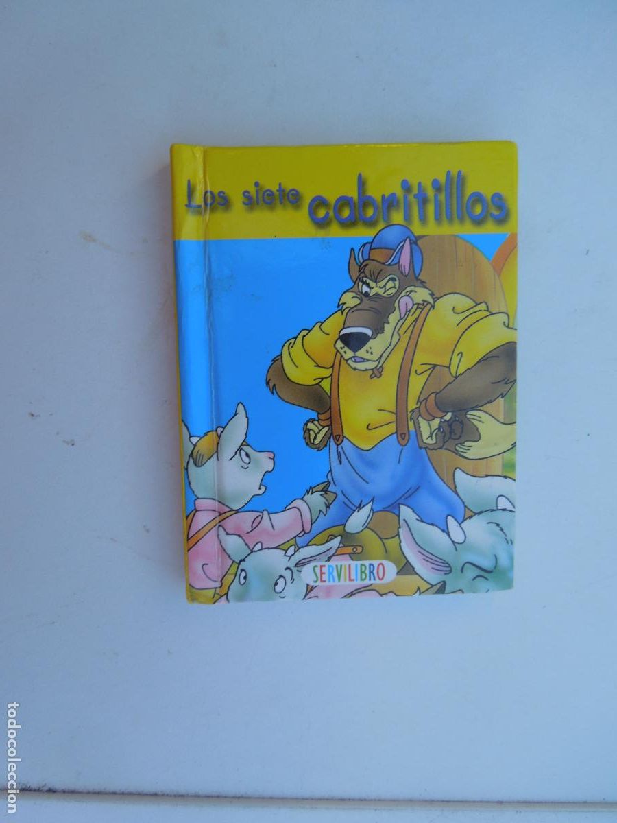 Libros de segunda mano: LOS SIETE CABRITILLOS - SERVILIBRO EDICIONES - MINI LIBRO. - Foto 1