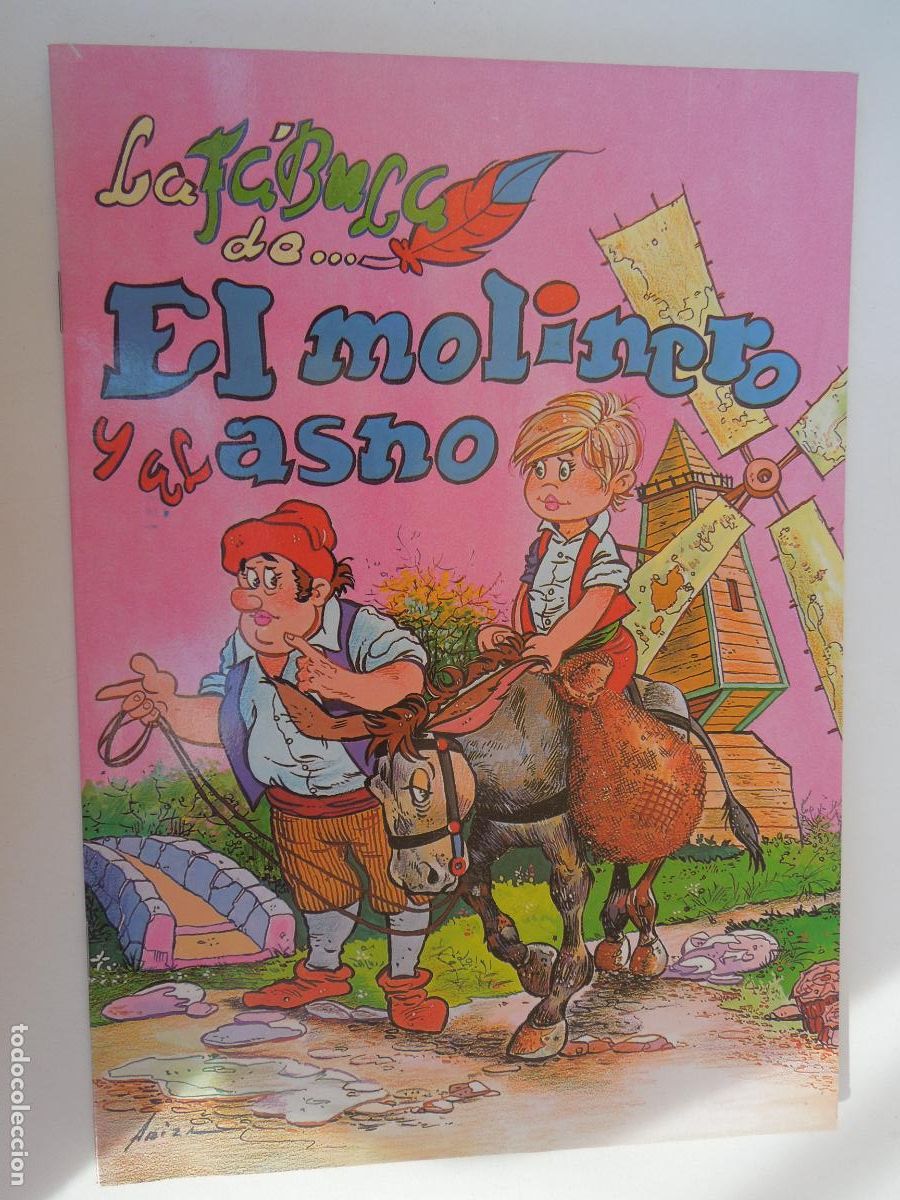 Libros de segunda mano: LA F&Aacute;BULA DE ... EL MOLINERO Y EL ASNO - LEANDRO LARA EDITOR 1987. - Foto 1