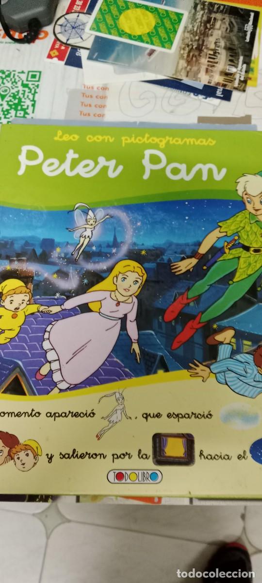 Libros de segunda mano: B-NOT LIBRO LEO CON PICTOGRAMAS PETER PAN - Foto 1