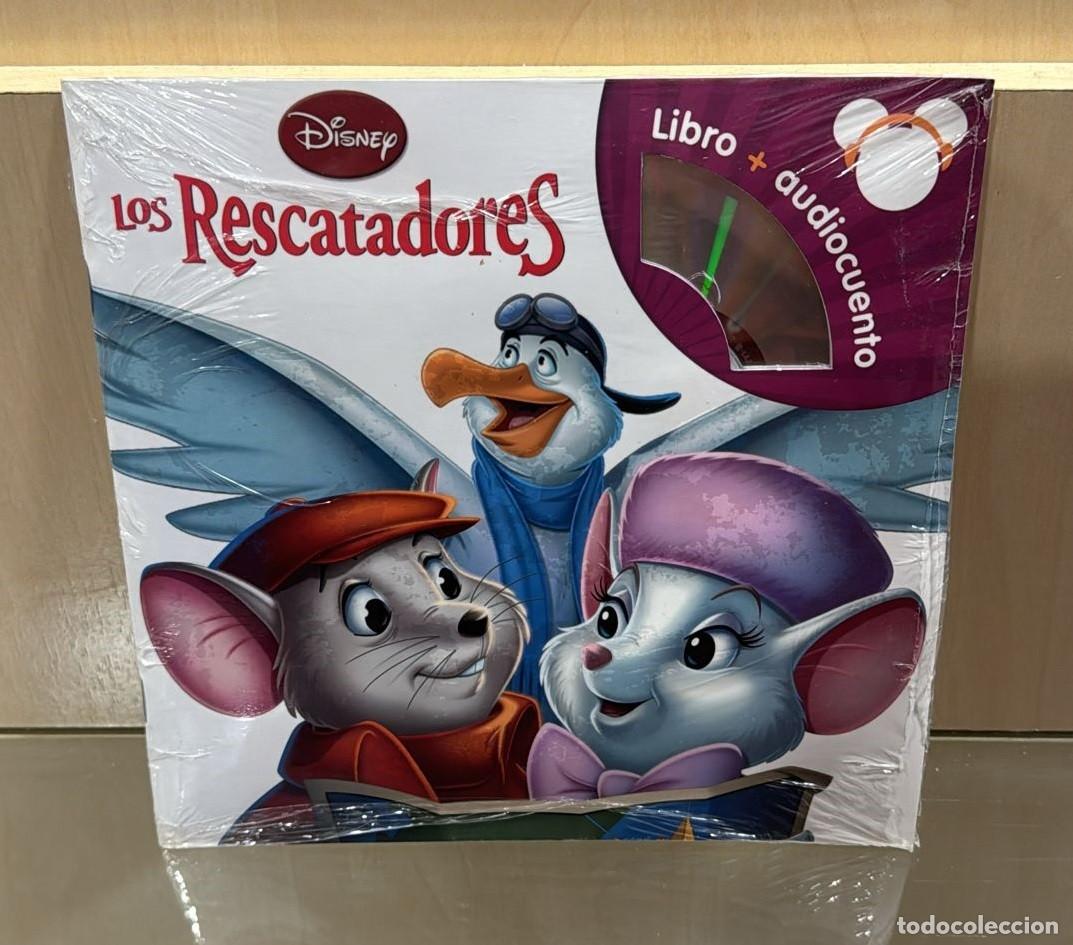 Libros de segunda mano: Libro + audiocuento Disney Los Rescatadores