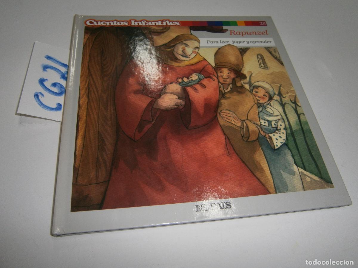 Libros de segunda mano: CUENTOS INFANTILES - PARA LEER, JUGAR Y APRENDER - RAPUNZEL - Foto 1