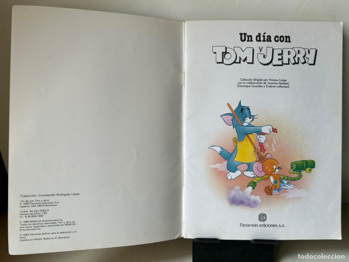 Libros de segunda mano: UN D&Iacute;A CON TOM Y JERRY - Foto 3