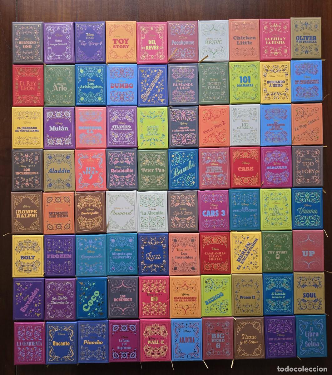 Libros de segunda mano: Disney Cuentos en Miniatura Salvat.Completa 80 Tomos