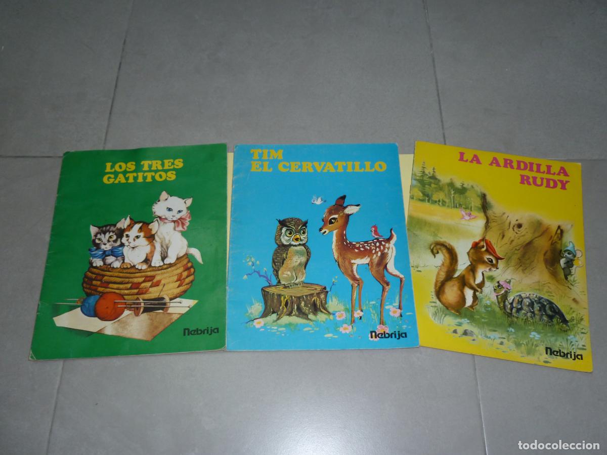 Libros de segunda mano: Cuentos. Editorial Nebrija, Los alegres animales - Foto 1