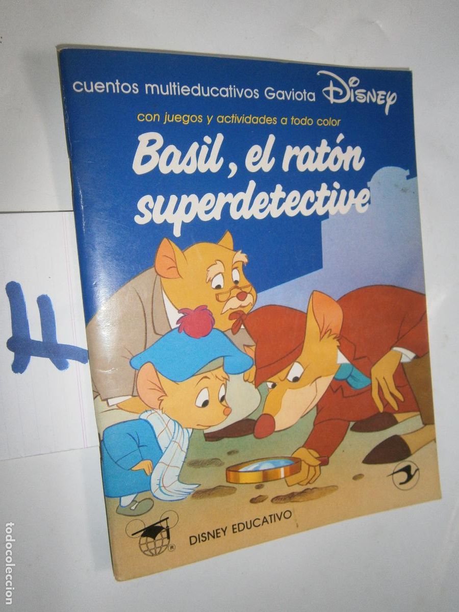 Libros de segunda mano: BASIL EL RATON SUPER DETECTIVE - Foto 1