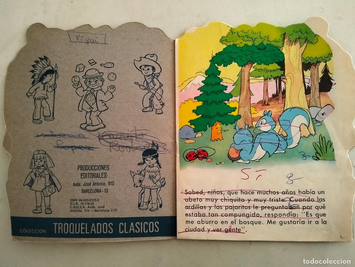 Libros de segunda mano: EL ABETO, CUENTO TROQUELADO - Foto 2