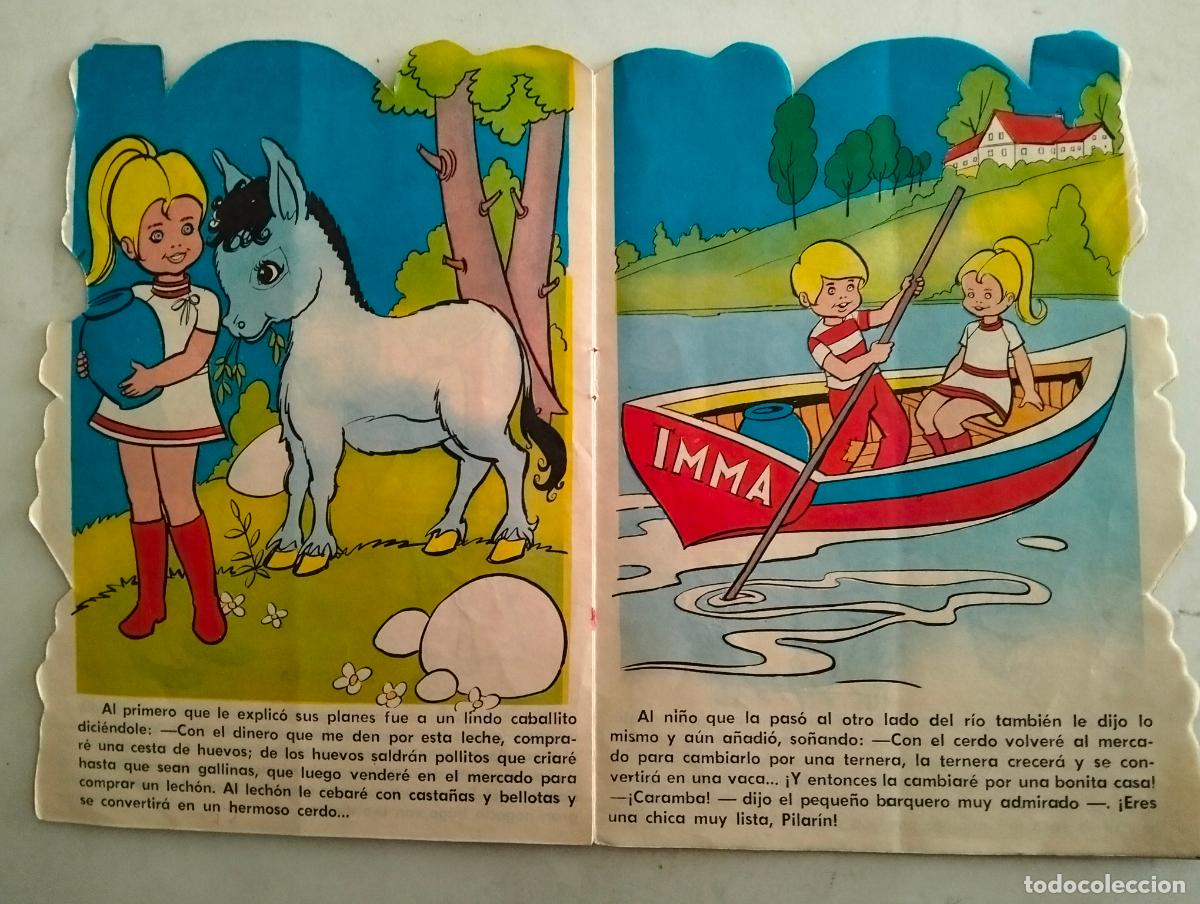 Libros de segunda mano: LA LECHERA, CUENTO TROQUELADO - Foto 2