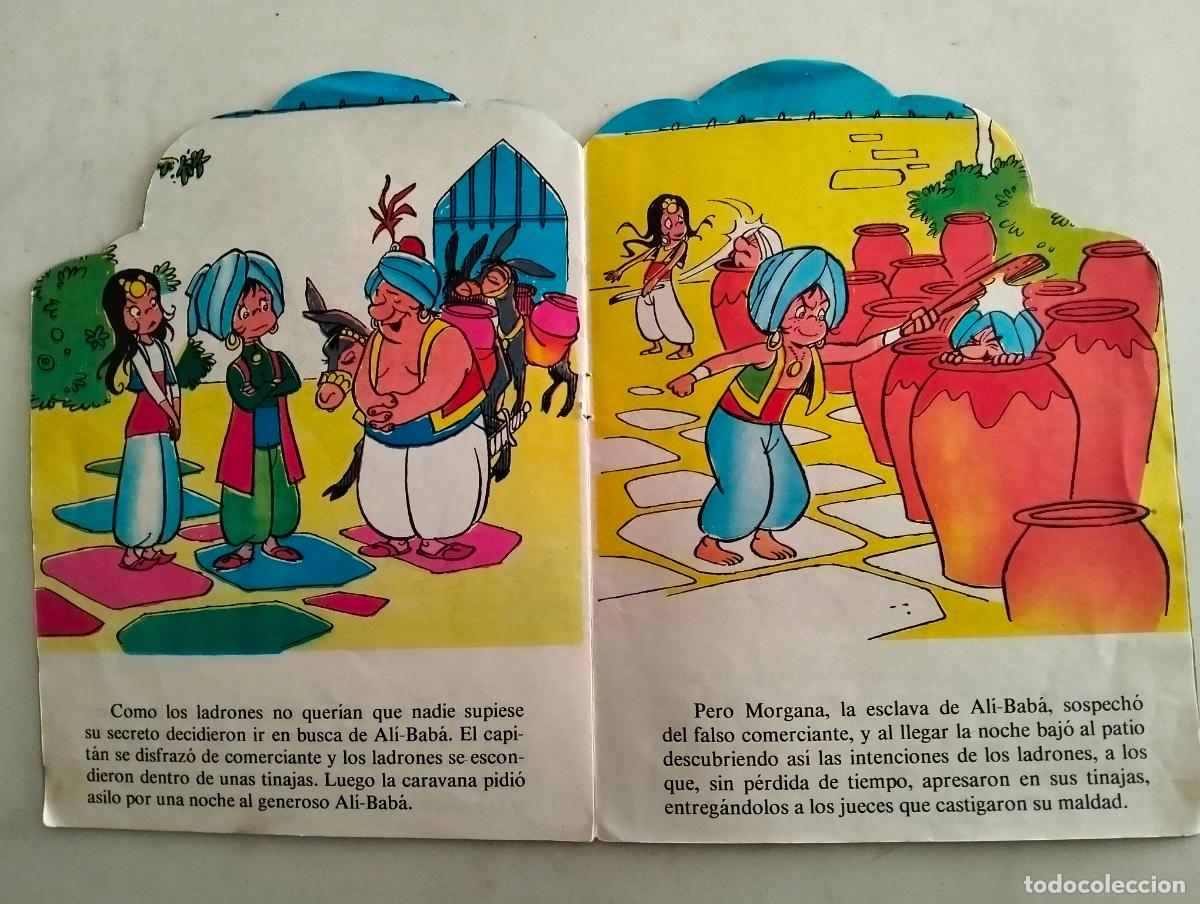 Libros de segunda mano: ALI BABA Y LOS 40 LADRONES, TROQUELADO - Foto 2
