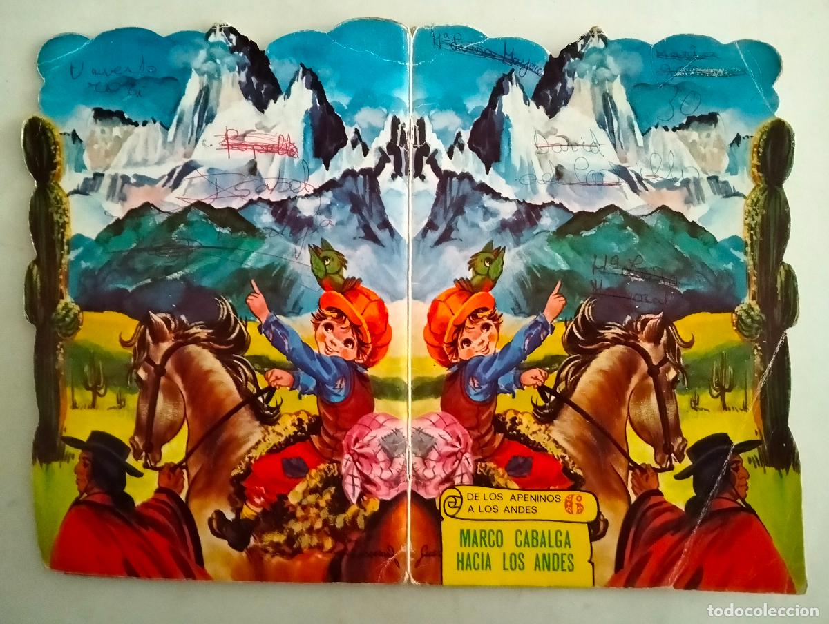 Libros de segunda mano: DE LOS APENINOS A LOS ANDES, TROQUELADO - Foto 1