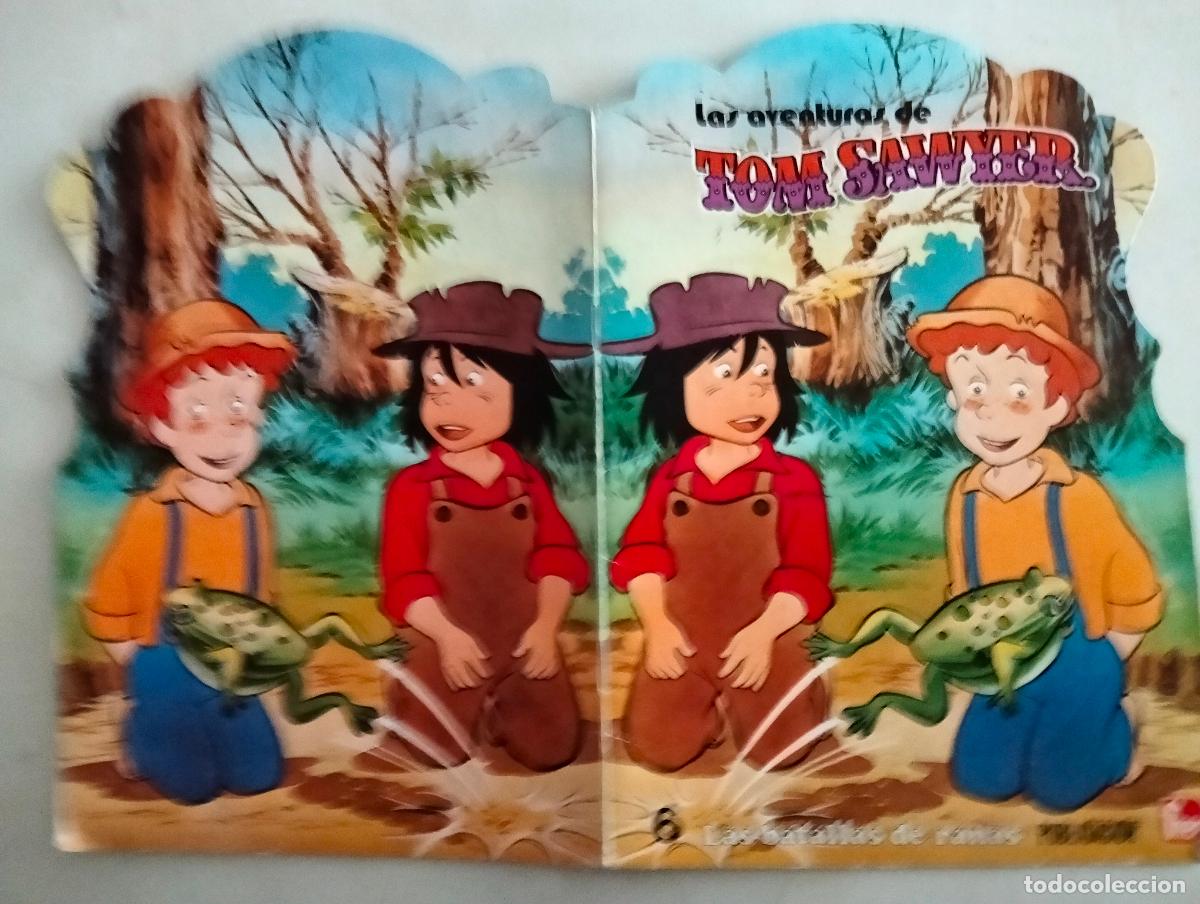 Libros de segunda mano: LAS AVENTURAS DE TOM SAWYER, TROQUELADO - Foto 1