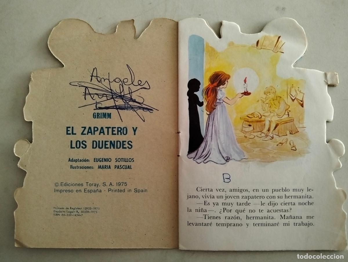 Libros de segunda mano: EL ZAPATERO Y LOS DUENDES, TROQUELADO - Foto 2